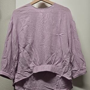 Zara Lilac Blouse